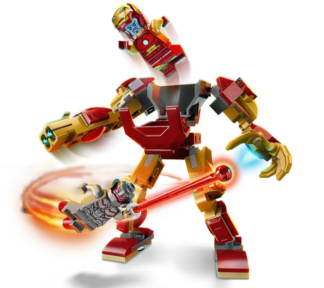 Detail 2: LEGO Super Heroes 76307 Iron Man Mech vs. Ultron