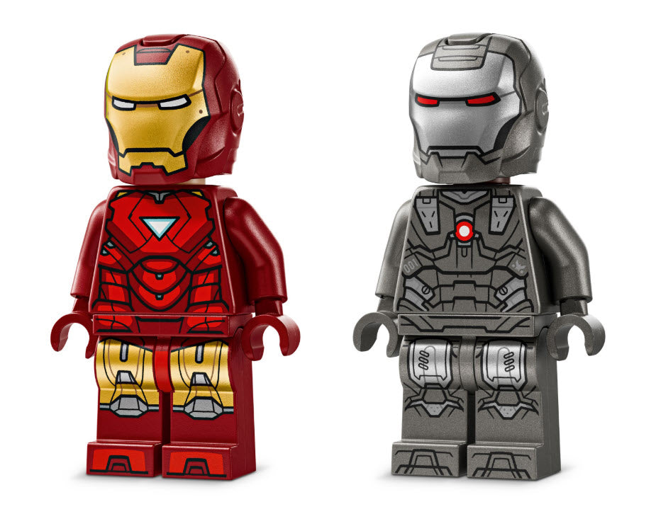 Minifiguren: LEGO Super Heroes 76320 Iron Man & War Machine vs. Hammer-Drohnen
