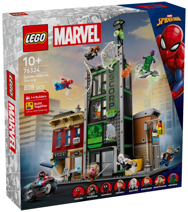 LEGO Super Heroes 76324 Spider-Man vs. Oscorp
