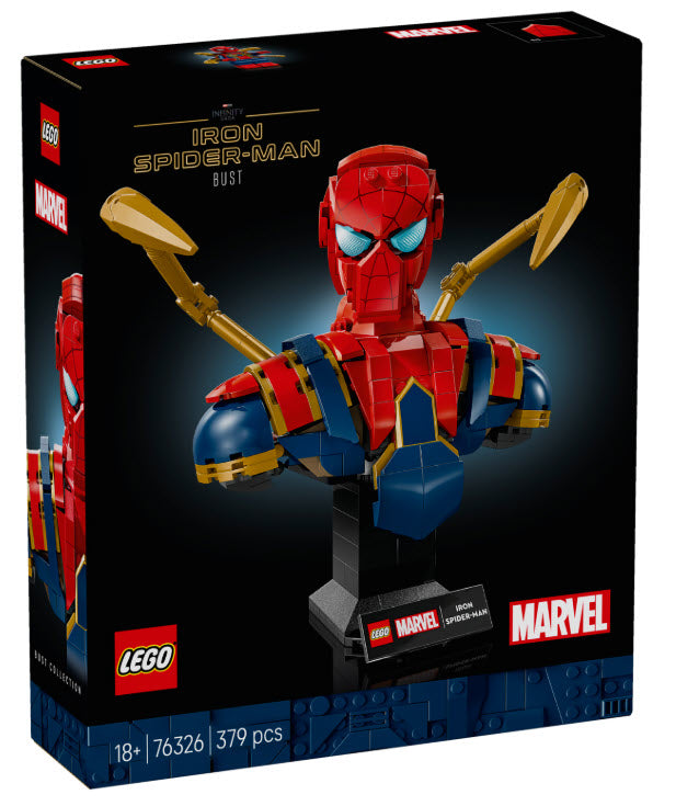 LEGO Super Heroes 76326 Iron Spider-Man Büste