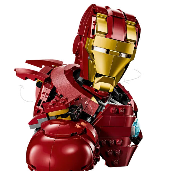 Detail 1: LEGO Super Heroes 76327 Iron Man MK4