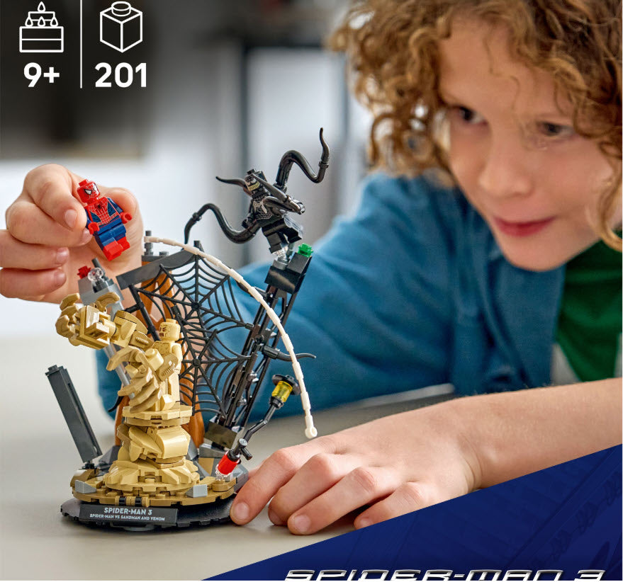 Detail 2: LEGO Super Heroes 76334 Großer Showdown: Spider-Man vs. Sandman