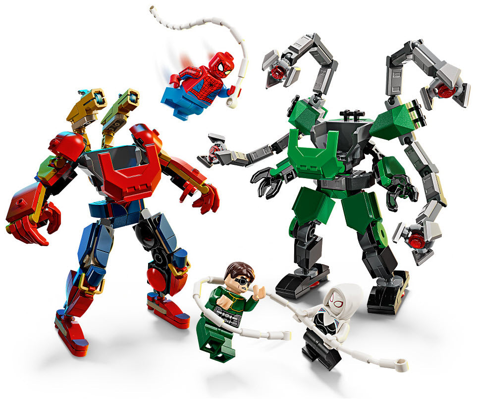 Detail 1: LEGO Super Heroes 76338 Mech-Duell: Spider-Man vs. Doc Ock