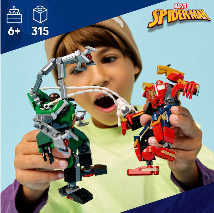 Detail 2: LEGO Super Heroes 76338 Mech-Duell: Spider-Man vs. Doc Ock