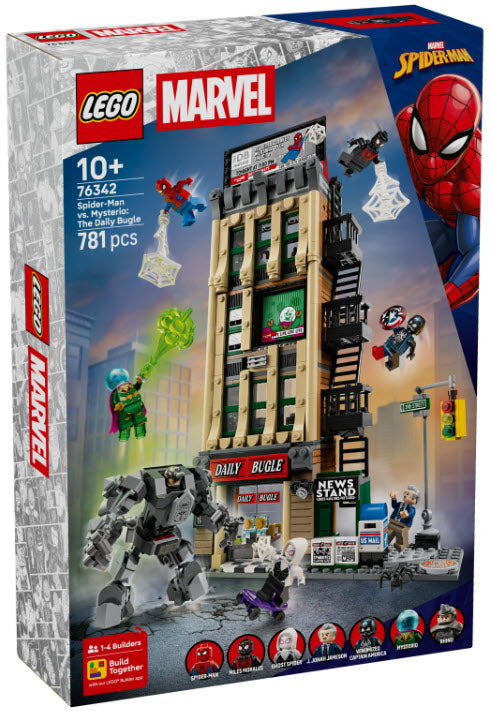 LEGO Super Heroes 76342 Spider-Man vs. Mysterio: Daily Bugle