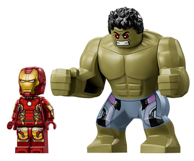 Minifiguren: LEGO Super Heroes 76343 Duell der Giganten: Hulkbuster vs. Hulk