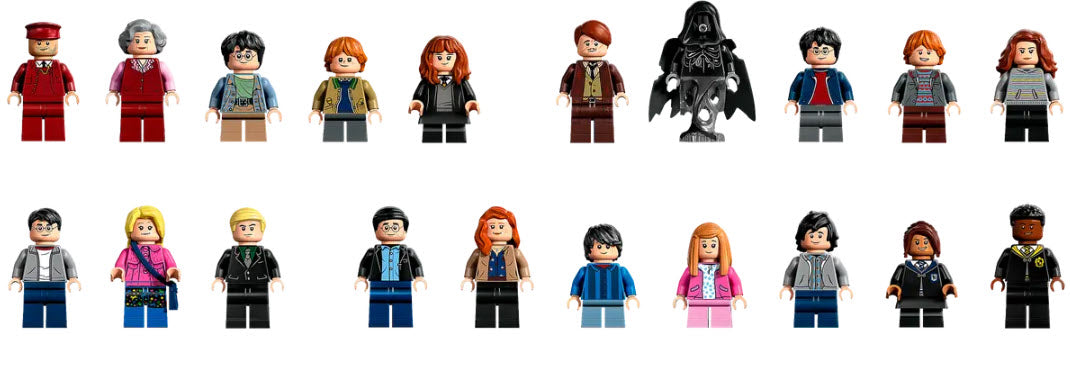 Minifiguren: LEGO Harry Potter 76405 Hogwarts Express – Sammleredition