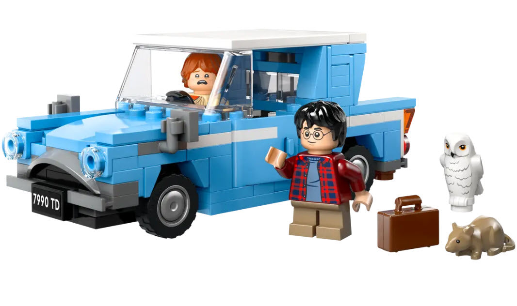 Inhalt: LEGO Harry Potter 76424 Fliegender Ford Anglia