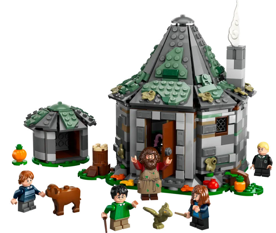 Inhalt: LEGO Harry Potter 76428 Hagrids Hütte: Ein unerwarteter Besuch