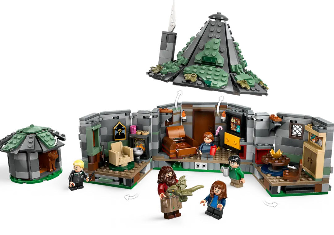 Detail 1: LEGO Harry Potter 76428 Hagrids Hütte: Ein unerwarteter Besuch