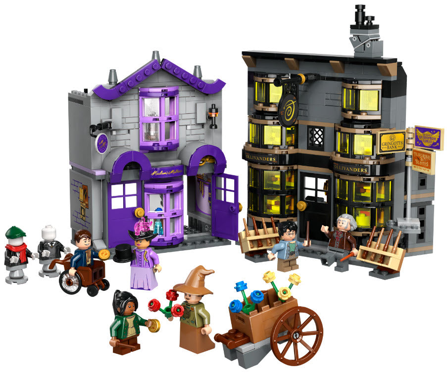 Inhalt: LEGO Harry Potter 76439 Ollivanders & Madam Malkins Anzüge