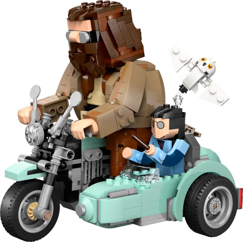 Inhalt: LEGO Harry Potter 76443 Hagrids und Harrys Motorradtour