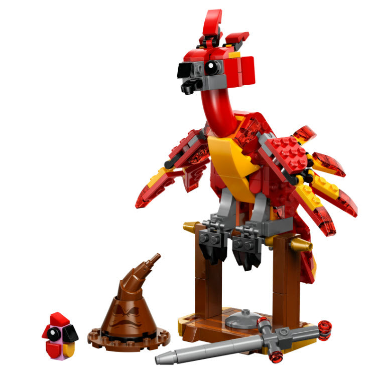 Inhalt: LEGO Harry Potter 76448 Fawkes: Dumbledores Phönix