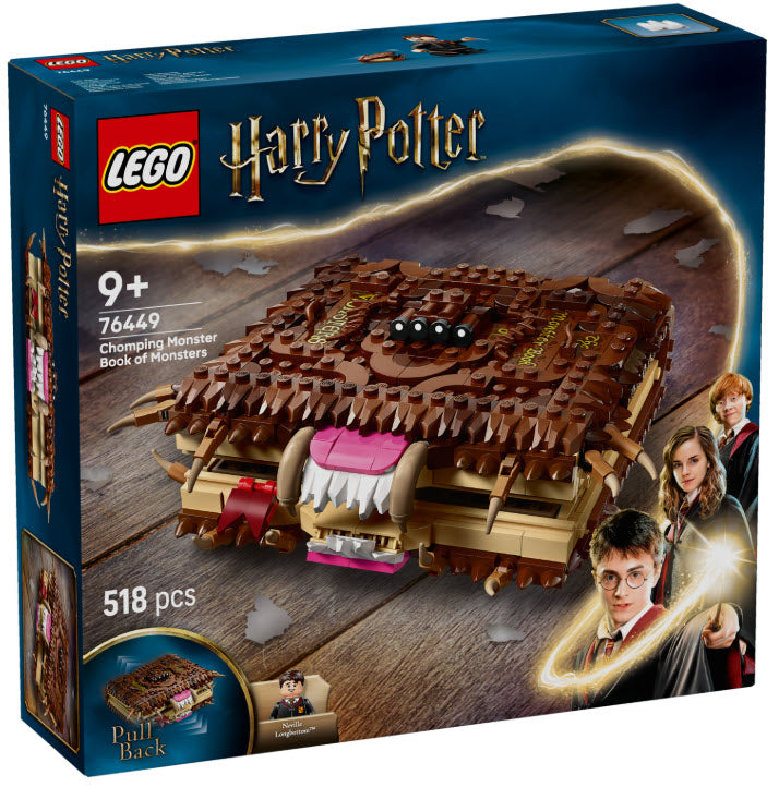 LEGO Harry Potter 76449 Beißendes Monsterbuch der Monster