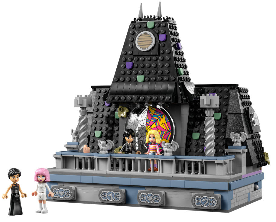 Inhalt: LEGO Wednesday 76781 Wednesdays und Enids Zimmer im Studentenwohnheim