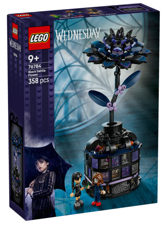 LEGO Wednesday 76784 Schwarze Dahlie