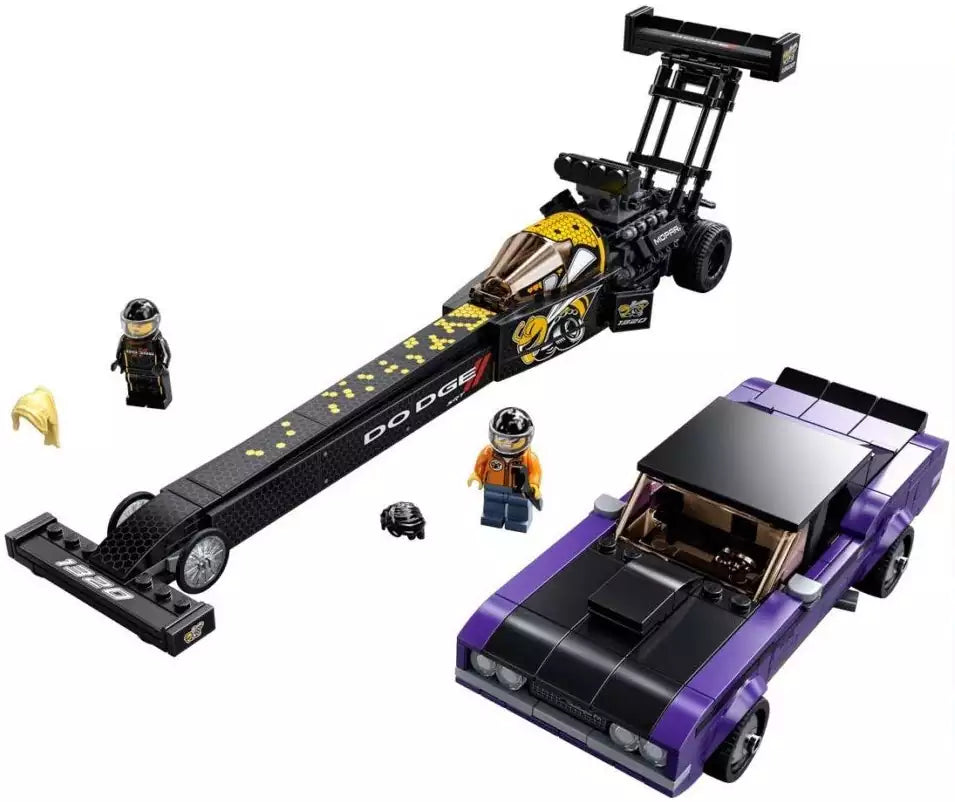 Inhalt: LEGO Speed Champions 76904 Mopar Dodge//SRT Dragster & 1970 Dodge Challenger