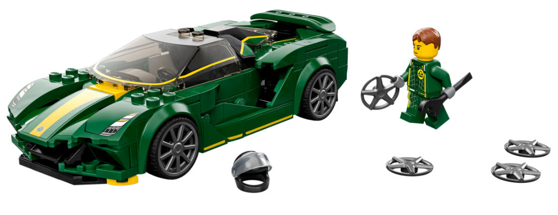 Inhalt: LEGO Speed Champions 76907 Lotus Evija