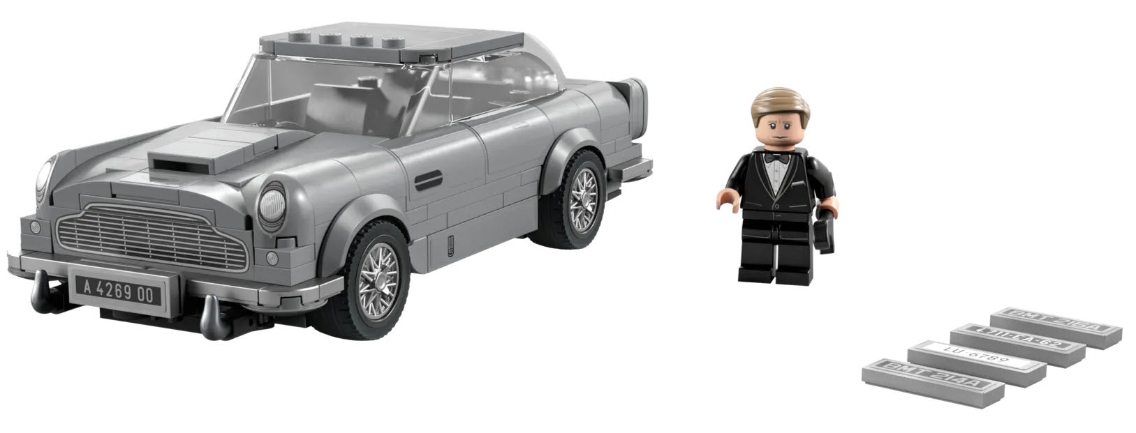 Inhalt: LEGO Speed Champions 76911 007 Aston Martin DB5