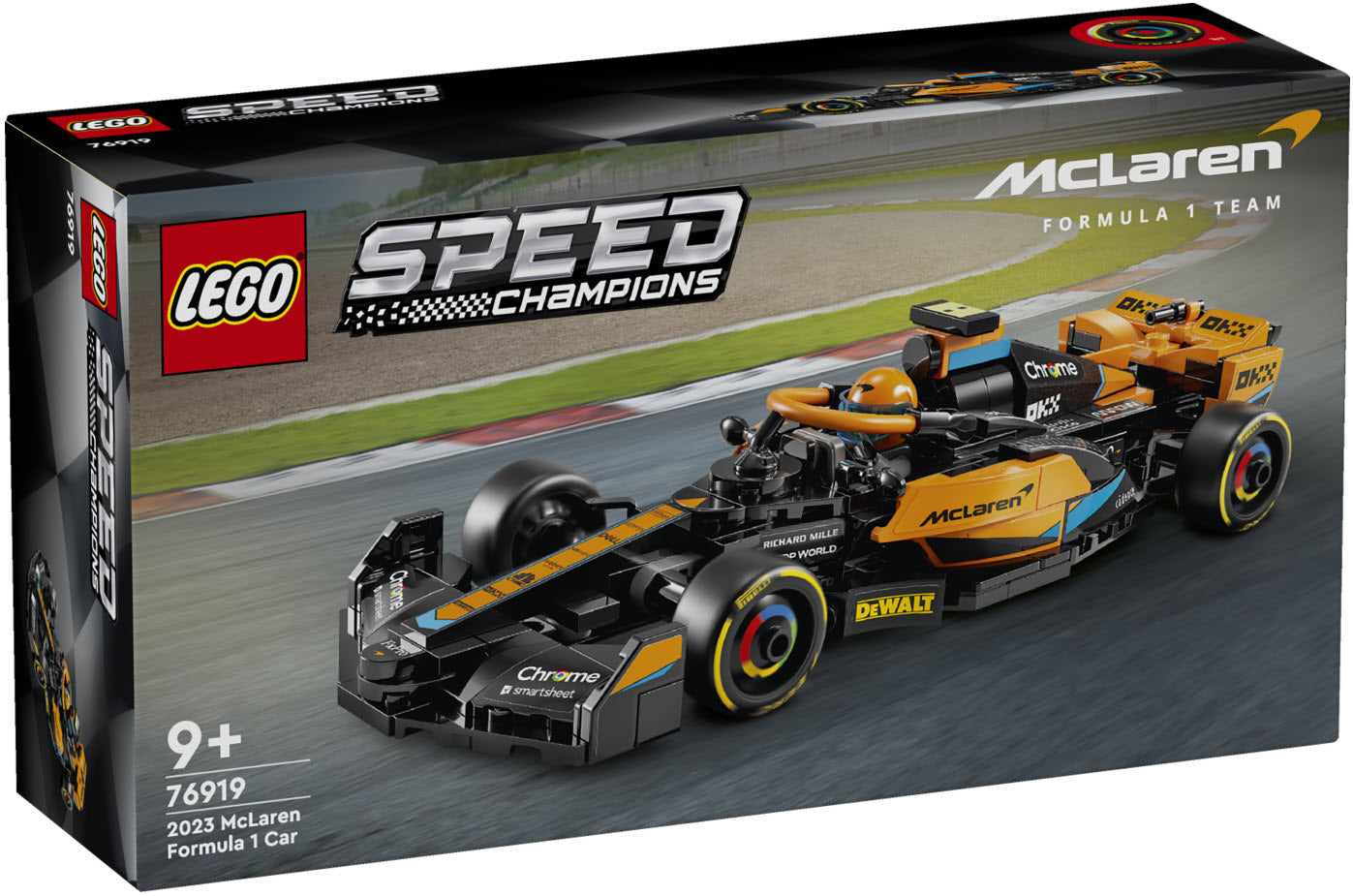 LEGO Speed Champions 76919 McLaren Formel-1 Rennwagen 2023