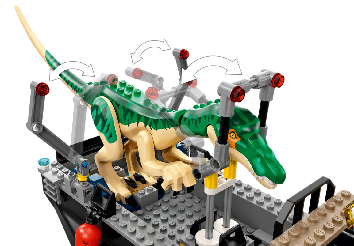 Detail 2: LEGO Jurassic World 76942 Flucht des Baryonyx