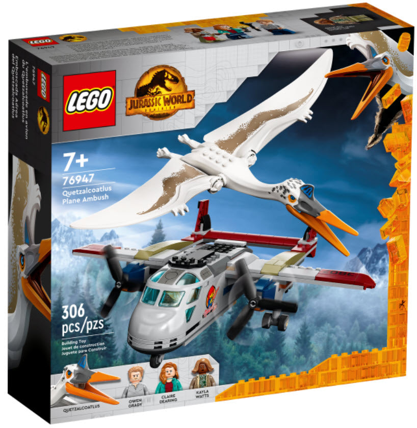 LEGO Jurassic World 76947 Quetzalcoatlus: Flugzeug-Überfall