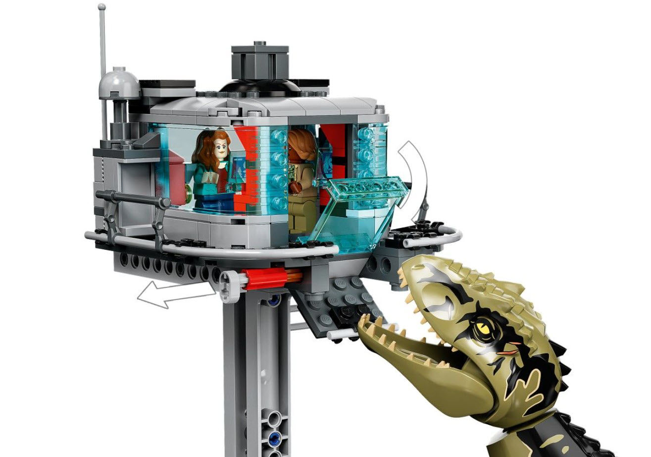 Detail 1: LEGO Jurassic World 76949 Giganotosaurus & Therizinosaurus Angriff
