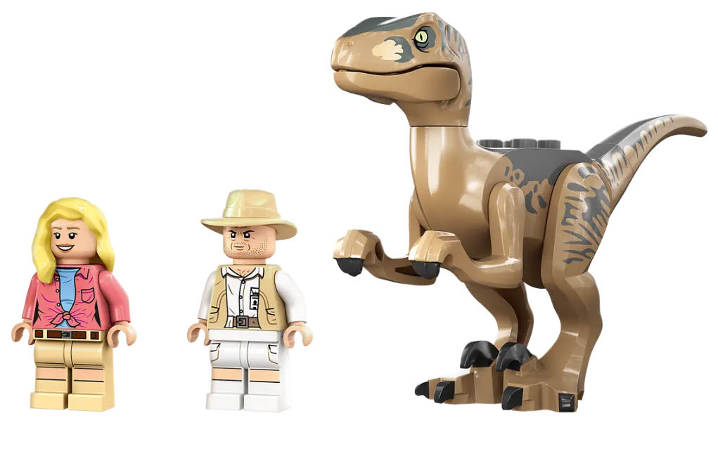 Minifiguren: LEGO Jurassic World 76957 Flucht des Velociraptors