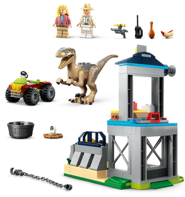 Detail 2: LEGO Jurassic World 76957 Flucht des Velociraptors