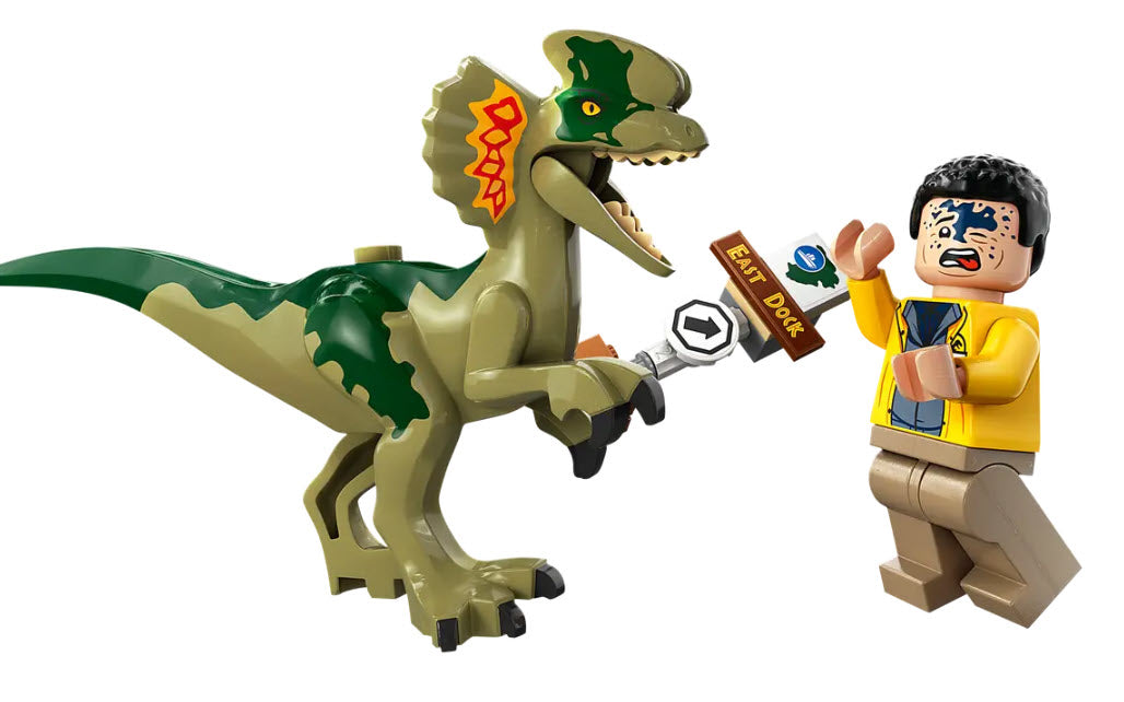 Minifiguren: LEGO Jurassic World 76958 Hinterhalt des Dilophosaurus