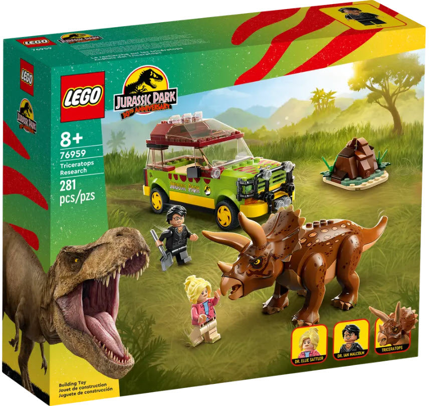 LEGO Jurassic World 76959 Triceratops-Forschung