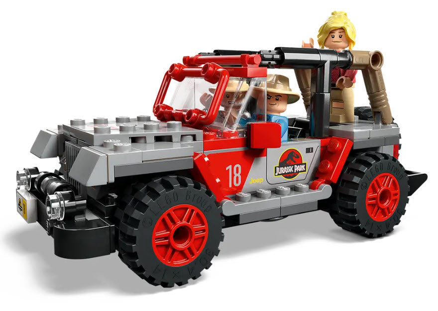 Detail 1: LEGO Jurassic World 76960 Entdeckung des Brachiosaurus