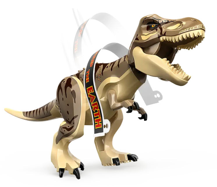 Detail 2: LEGO Jurassic World 76961 Angriff des T. rex und des Raptors aufs Besucherzentrum