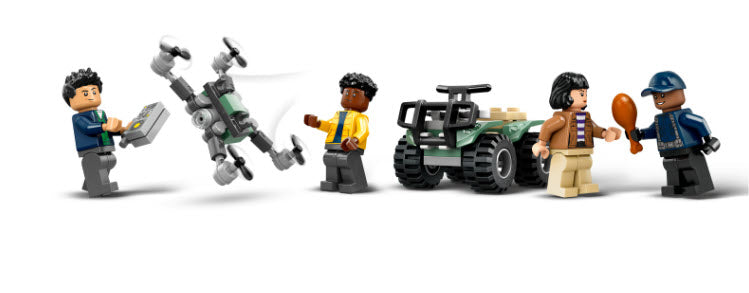 Minifiguren: LEGO Jurassic World 76966 Dinosaurier-Missionen: Allosaurus-Transporter