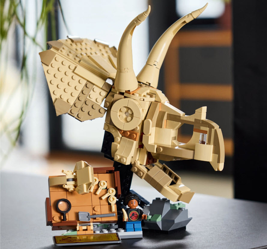 Detail 1: LEGO Jurassic World 76969 Dinosaurier-Fossilien: Triceratops-Schädel