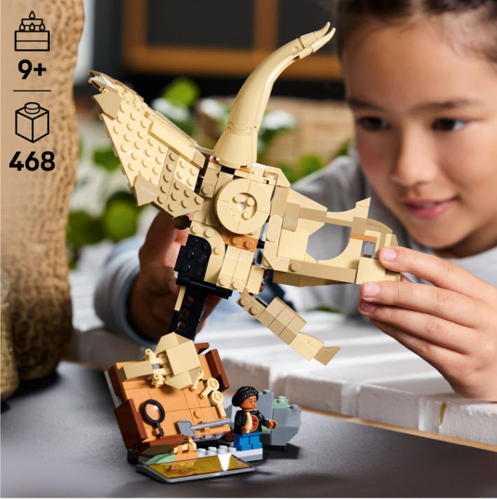 Detail 2: LEGO Jurassic World 76969 Dinosaurier-Fossilien: Triceratops-Schädel