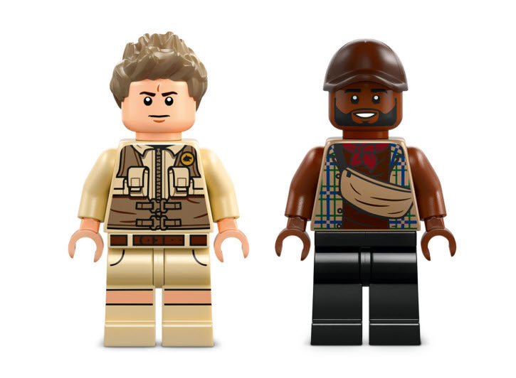 Minifiguren: LEGO Jurassic World 76974 Mosasaurier: Die Bootmission