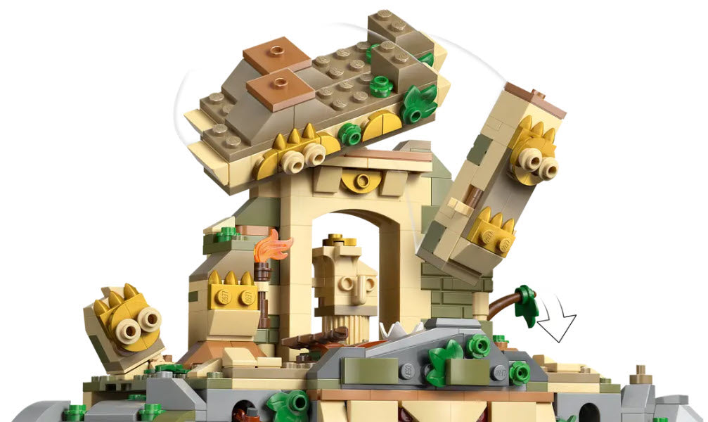 Detail 1: LEGO Jurassic World 76976 Spinosaurier & Quetzalcoatlus: Hubschrauber-Einsatz