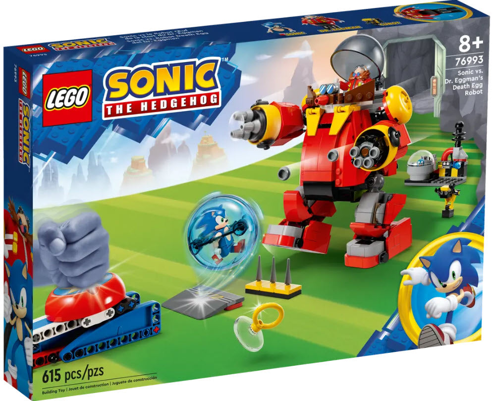 LEGO Sonic 76993 Sonic vs. Dr. Eggmans Death Egg Robot