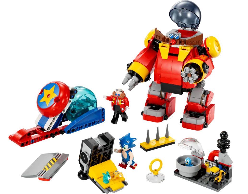 Inhalt: LEGO Sonic 76993 Sonic vs. Dr. Eggmans Death Egg Robot