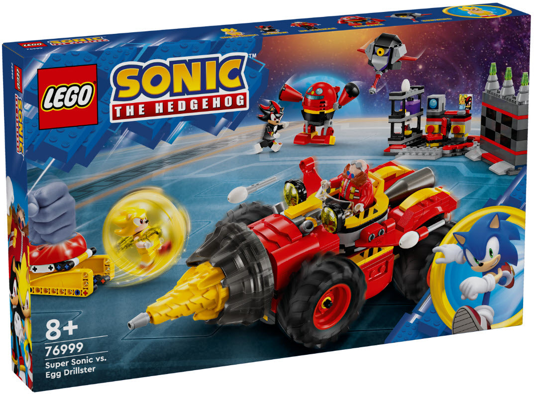 LEGO Sonic 76999 Super Sonic vs. Egg Drillster