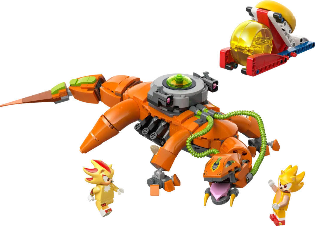 Inhalt: LEGO Sonic 77003 Super Shadow vs. Biolizard