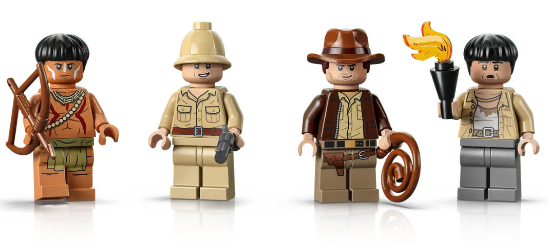 Minifiguren: LEGO Indiana Jones 77015 Tempel des goldenen Götzen