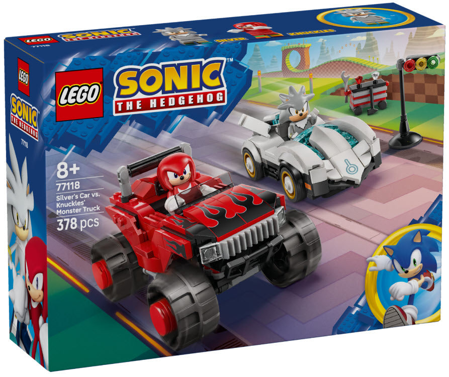 LEGO Sonic 77118 Silvers Auto vs. Knuckles' Monstertruck
