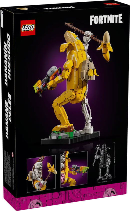 Box Rückseite: LEGO Fortnite 77072 Knochen-Schali