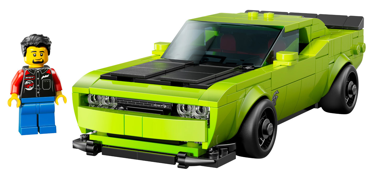 Inhalt: LEGO Speed Champions 77237 Dodge Challenger SRT Hellcat Sportwagen