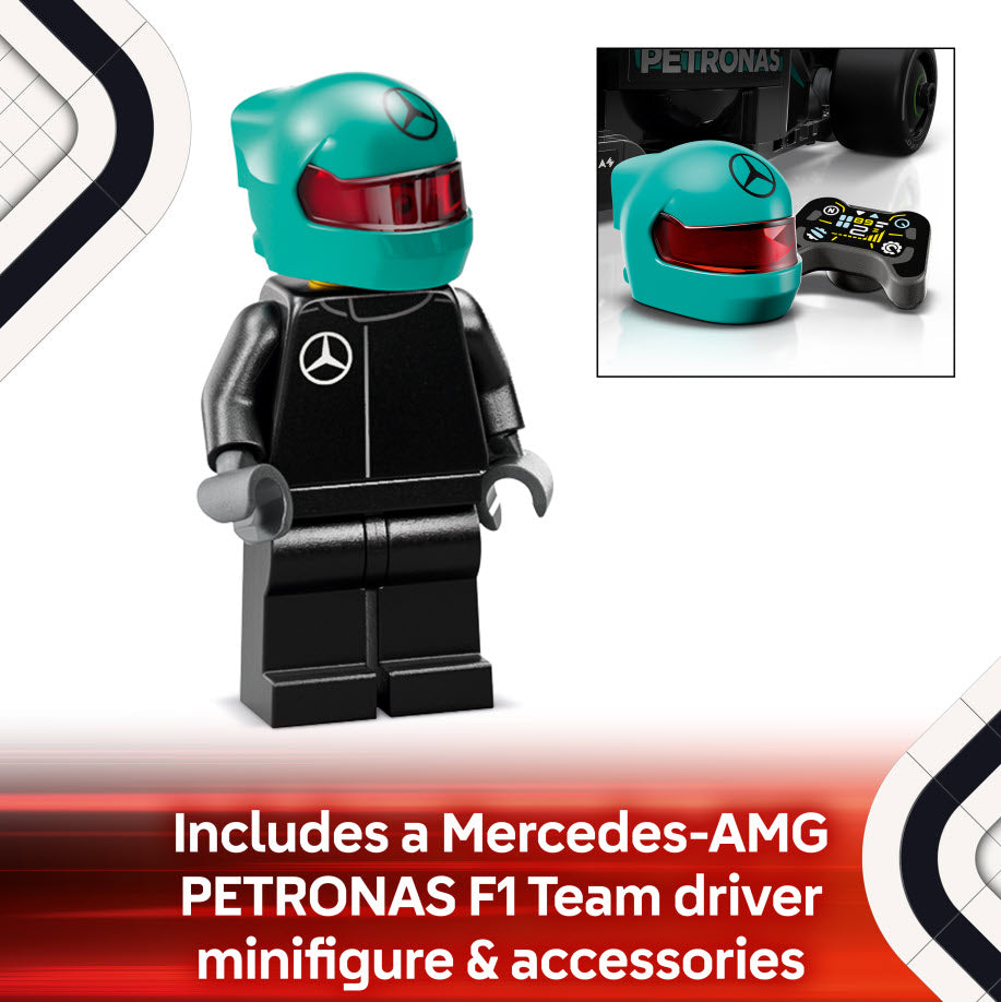 Minifiguren: LEGO Speed Champions 77244 Mercedes-AMG F1 W15 Rennauto