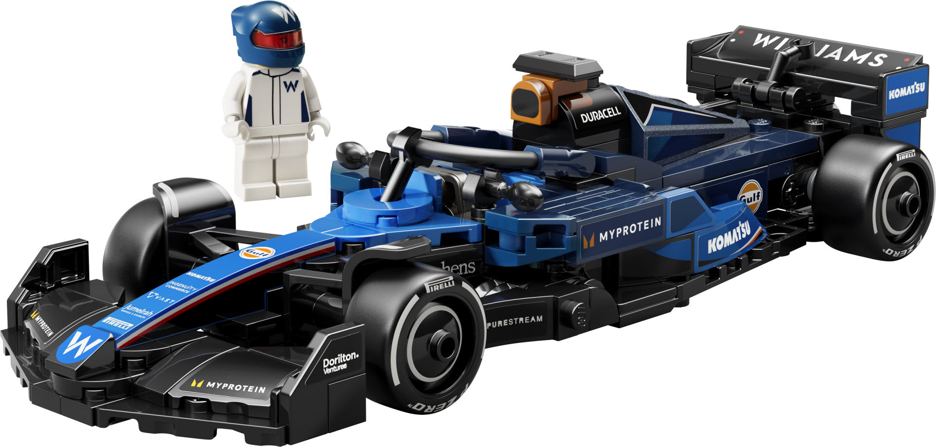 Inhalt: LEGO Speed Champions 77249 Williams Racing FW46 F1 Rennauto