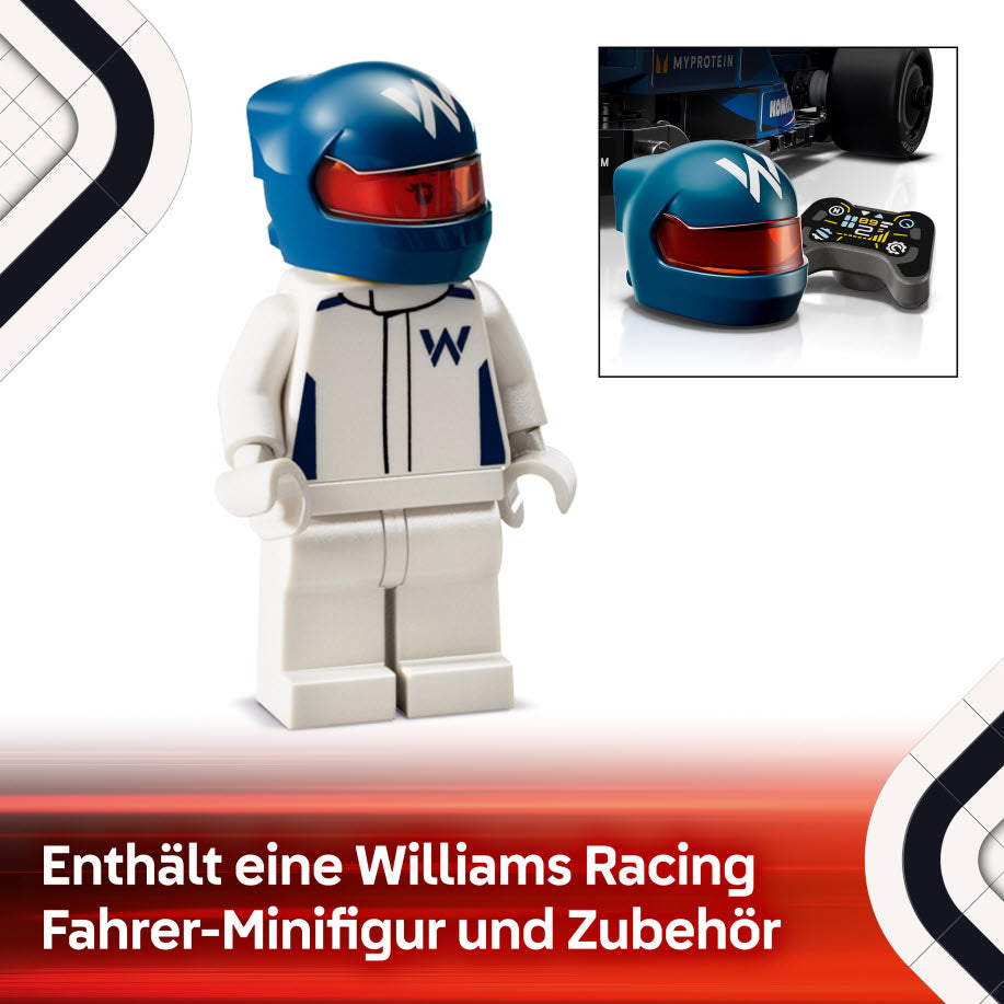 Minifiguren: LEGO Speed Champions 77249 Williams Racing FW46 F1 Rennauto