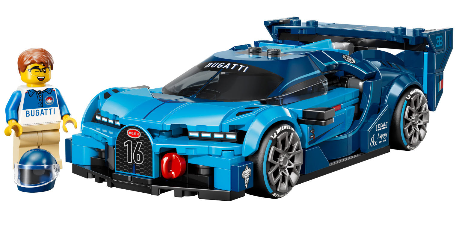 Inhalt: LEGO Speed Champions 77253 Bugatti Vision GT Hypersportwagen